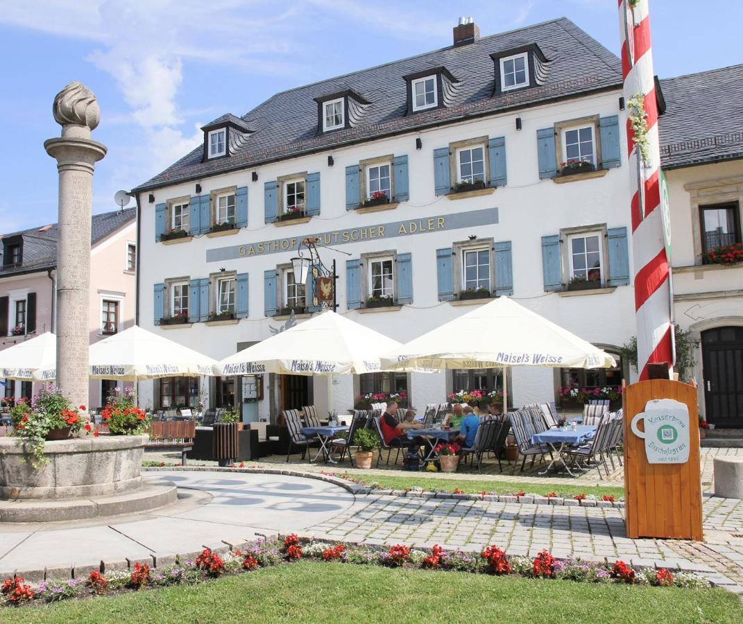 Gasthof Deutscher Adler Und Hotel Puchtler Bischofsgrün エクステリア 写真